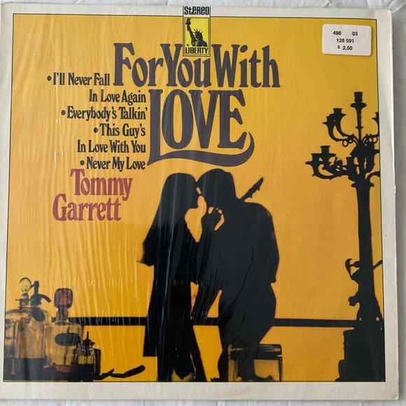 Tommy Garrett: For You With Love Vintage Vinyl Record - Picture 1 of 9
